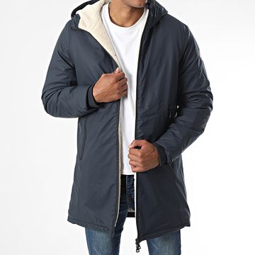 Classic Series - Parka con cappuccio Jaco blu navy