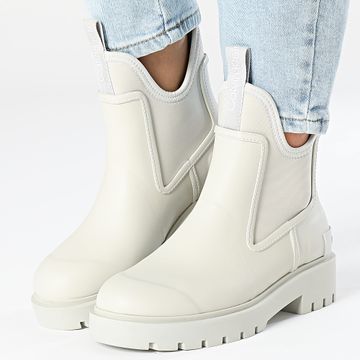 Calvin Klein - Stivali Chelsea Donna Mid Rainboot 1034 Oyster Mushroom