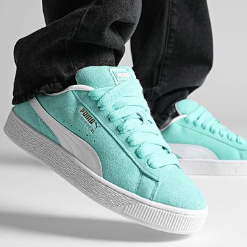 Puma - Formatori Suede XL 395205 Mint Puma Bianco