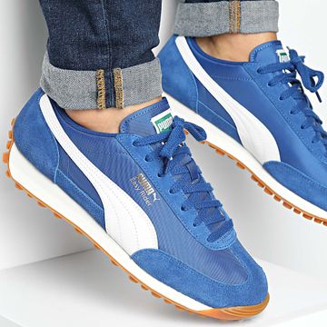 Puma - Scarpe da ginnastica Easy Rider Vintage 399028 Clyde Royal Puma Bianco