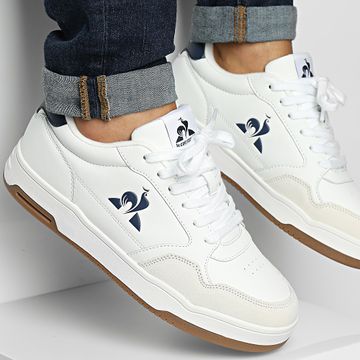Le Coq Sportif - Master 2422859 Optical White Dress Blue Sneakers