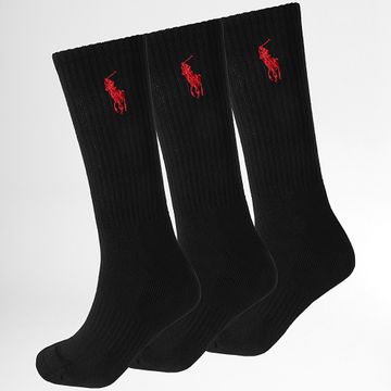 Polo Ralph Lauren - Confezione da 3 paia di calzini Original Player neri