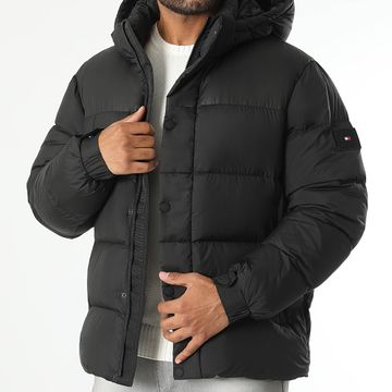 Tommy Hilfiger - Parka con cappuccio Tech imbottito 6569 nero