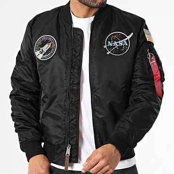 Alpha Industries - Bombardiere MA-1 VF Nasa Nero