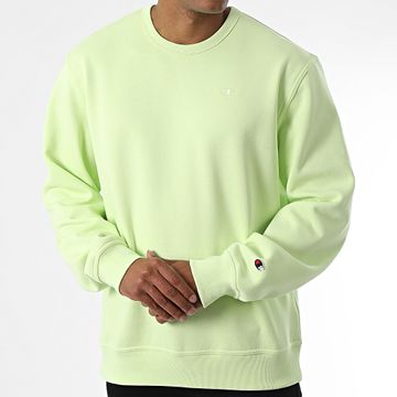 Champion - Felpa girocollo 220275 verde lime