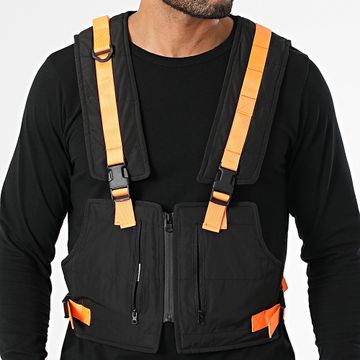 Classic Series - Gilet tattico nero riflettente