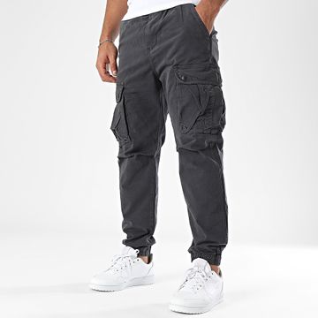 KZR - Pantaloni cargo grigio antracite