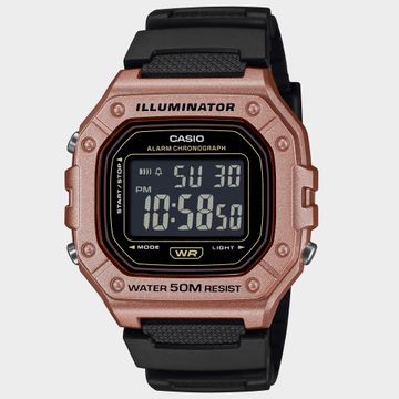 Casio - W-218HM Orologio in rame nero