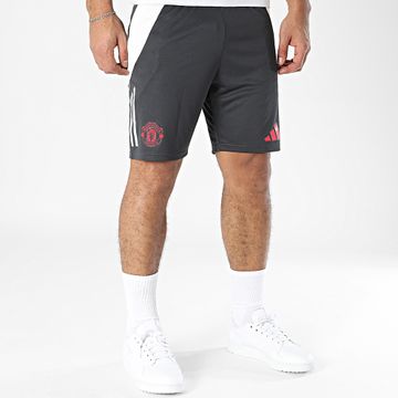 Adidas Sportswear - Pantaloncini da jogging del Manchester United IS8083 Grigio antracite