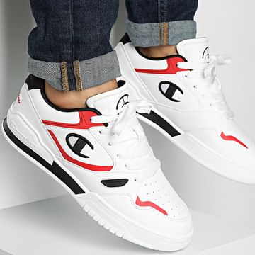 Champion - Cestini 3 Point Tech Low S22272 Bianco Rosso Nero