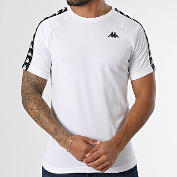 Kappa - Maglietta Banda 303UV10 Bianco