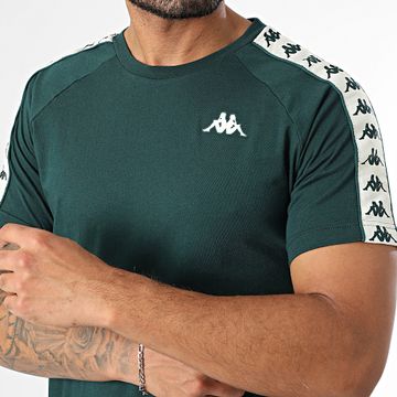 Kappa - Maglietta Banda 303UV10 Verde Scuro