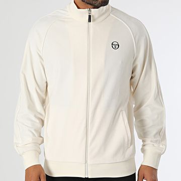 Sergio Tacchini - Sergio 40723 Top felpato con zip beige