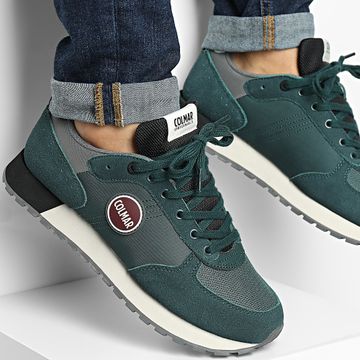 Colmar - Travis Authentic 006 Sneakers verde bottiglia nero grigio
