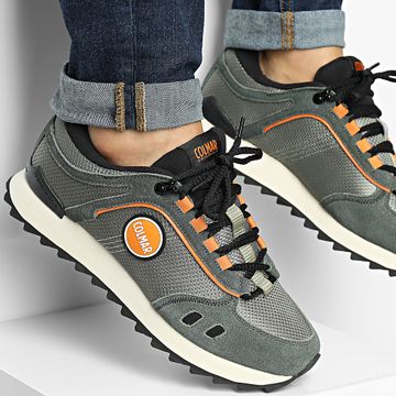 Colmar - Travis Sport Umby 065 Khaky Verde Nero Arancione Scarpe da ginnastica
