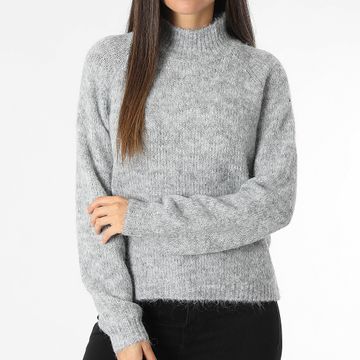 Only - Maglione a collo alto da donna Zoey Life, grigio erica
