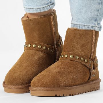 Pepe Jeans - Stivali Diss Donna Biker PLS50532 Cognac Brown