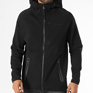 Superdry - Felpa con cappuccio e zip Loose Tech Logo M2013743A Nero