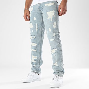 Urban Classics - Jeans straight fit TB6641 Blue Wash