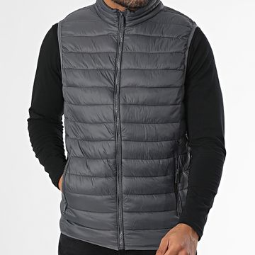 KZR - Cappotto senza maniche grigio antracite