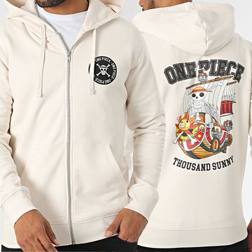One Piece - Felpa con cappuccio Sunny Beige