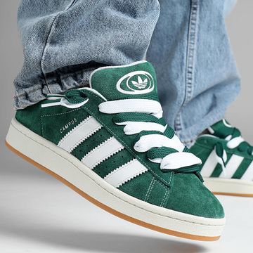Adidas Originals - Baskets Campus 00s Superlaced H03472 Verde Scuro Footwear White Off White