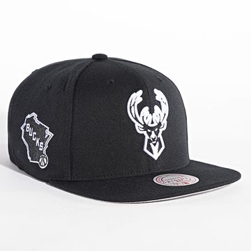 Mitchell and Ness - Evergreen Bucks NBA Snapback Cap HS8547 Nero