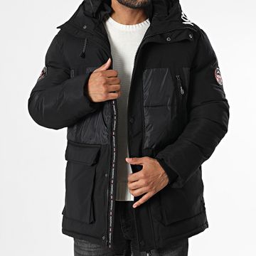 Geographical Norway - Giacca con cappuccio Alegrou Nero