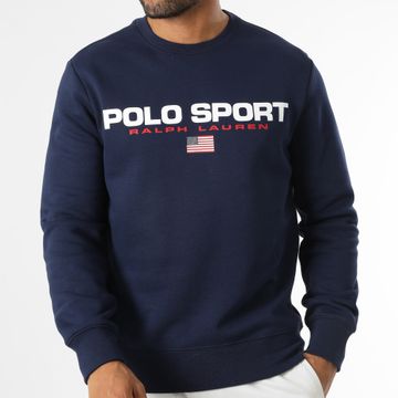 Polo Sport Ralph Lauren - Felpa girocollo Sport Logo Navy