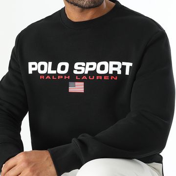 Polo Sport Ralph Lauren - Felpa girocollo Sport Logo Nero