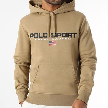 Polo Sport Ralph Lauren - Felpa con cappuccio con logo Camel