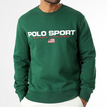 Polo Sport Ralph Lauren - Felpa girocollo Sport Logo Verde