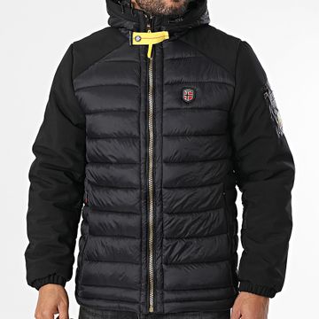 Geographical Norway - Giacca Abator con cappuccio nero