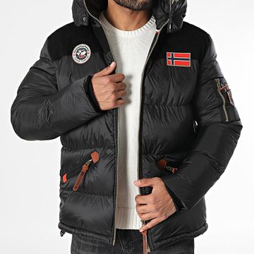 Geographical Norway - Giacca con cappuccio Celian Nero