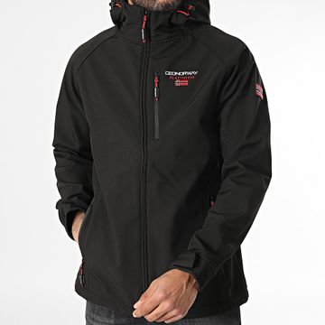 Geographical Norway - Takito Giacca nera con cappuccio e zip