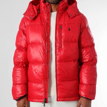 Polo Ralph Lauren - Giacca Original Player con cappuccio rosso