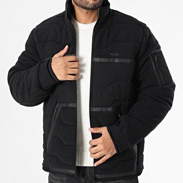 BOSS - Snoozy Giacca in pile polare 50523708 Nero