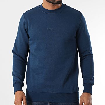 Classic Series - Felpa a girocollo blu navy