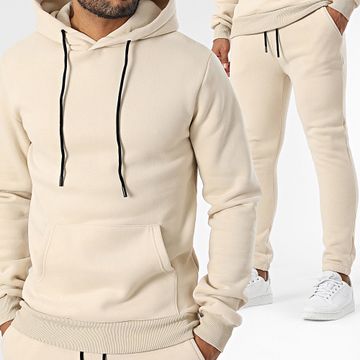 John H - Tuta da ginnastica beige
