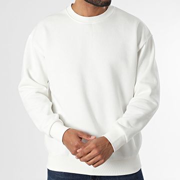 Classic Series - Felpa con girocollo Bianco