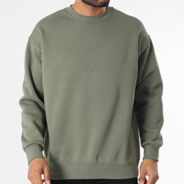 Classic Series - Felpa girocollo Verde Khaki