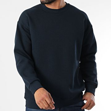 Classic Series - Felpa a girocollo blu navy