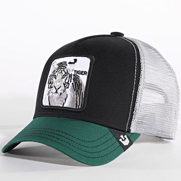 Goorin Bros - Cappello Trucker Tiger Nero Grigio Verde Scuro
