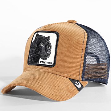 Goorin Bros - Cappello Panther Trucker Camel Blu Navy