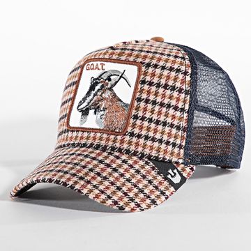 Goorin Bros - Cappello di capra Trucker Beige Navy