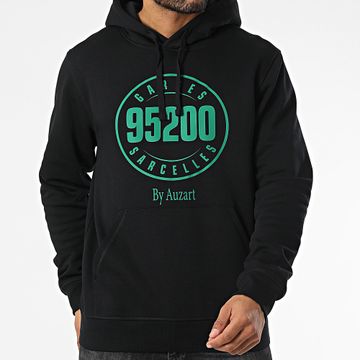 Ministere AMER - Felpa con cappuccio 95200 Nero Verde