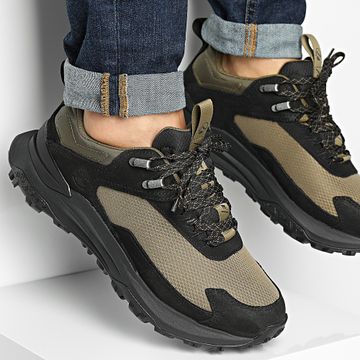 Timberland - Motion Access Low Lace Waterproof Sneakers A6D9H Black Nubuck Olive