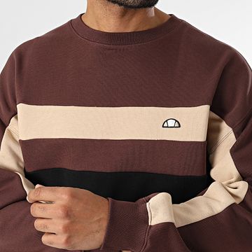 Ellesse - Andora Sudore con girocollo SHX20991 Bordeaux Nero Beige