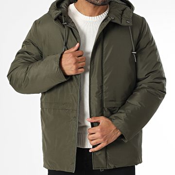 Only And Sons - Parka con cappuccio Odin Verde Khaki