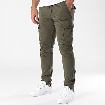 Petrol Industries - M-3040-TRO584 Pantaloni cargo verde kaki